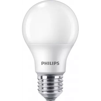 Λαμπτήρας LED Philips E27 60W 4000K, συσκευασία 4 τεμ. — υποδοχή E27, 4000K ουδέτερο λευκό