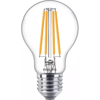 Philips Filament Bulb Clear 100W A60 E27 10,5W θερμό λευκό 1521lm