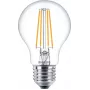 Philips Filament Bulb Clear 60W A60 E27 x3, 7 W, 60 W, E27, 806 lm, 15000 h, θερμό λευκό