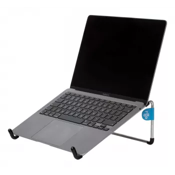 R-Go Tools R-Go Steel Basic βάση laptop, ασημί, ασημί, χάλυβας, 25,4 cm (10 ίντσες), 55,9 cm (22 ίντσες), 5 kg, 0 - 110 mm