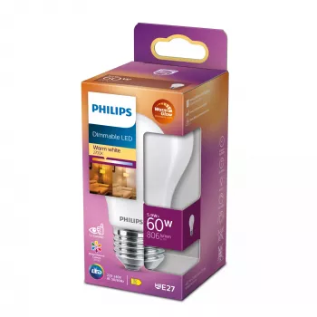 LED λάμπα Philips Warm Glow E27 806 lm dimmable CRI 90