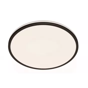 Φωτιστικό οροφής Philips Ozziet 36 W LED, στρογγυλό 500×55 mm, μαύρο, μη αντικαταστάσιμο LED module