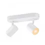 WiZ IMAGEO 2-πλός ρυθμιζόμενος spot, Έξυπνο φωτιστικό οροφής, Wi-Fi/Bluetooth, Λευκό, Wi-Fi 4 (802.11n), 802.11b, 802.11g, LED, Μέταλλο
