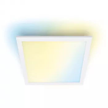 Έξυπνο φωτιστικό οροφής Signify WiZ Panel Ceiling 12 W Τετράγωνο, 12 W, Wi‑Fi, 300×300×42 mm, λευκό