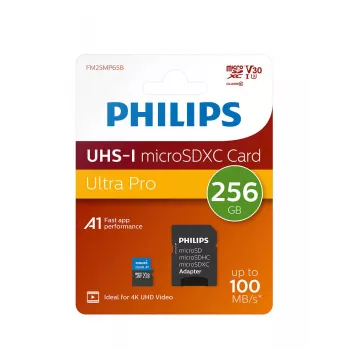 Philips FM25MP65B/00 Κάρτα μνήμης 256 GB MicroSDXC UHS-I Class 3
