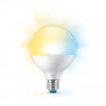 WiZ Globe 75W G95 E27, Έξυπνος λαμπτήρας, Wi-Fi/Bluetooth, Λευκό, Wi-Fi 4 (802.11n), 802.11b, 802.11g, LED, E27