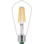 Philips Filament Λαμπτήρας Διάφανος 60 W ST64 E27, 4 W, 60 W, E27, 840 lm, 50000 h, Θερμό λευκό