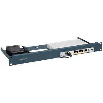 Βάση στήριξης Rackmount.IT RM-CI-T21 1U Μπλε 483mm 216mm 44mm
