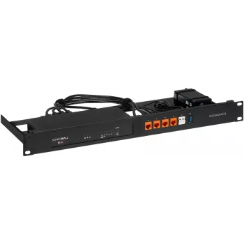 Kit στήριξης rack 1U για SonicWall TZ80 από rackmount it RM-SW-T14 — Σετ στήριξης 1U για συσκευή SonicWall TZ80