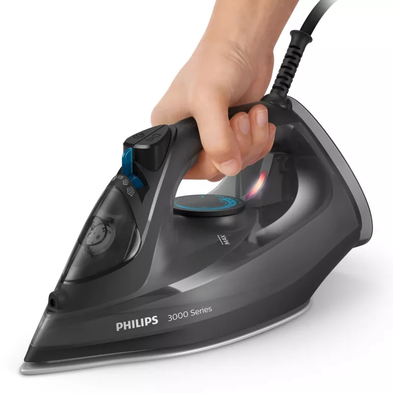 Philips 3000 series DST3041/80 Σίδερο ατμού Κεραμική πλάκα 2600 W Μαύρο