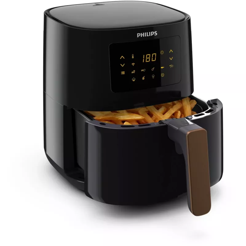 Φριτέζα Θερμού Αέρα Philips HD9255/80 — 4,1 l, 1400 W, Χειρισμός Αφής, μαύρο