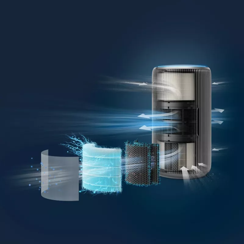 Philips 4200 series Έξυπνος Καθαριστής Αέρα, 51.5 dB, 600 m³/h