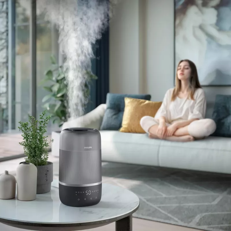 Υπερηχητικός Υγραντήρας Αέρα Philips HU1510/03 3L Μαύρο 19,6W
