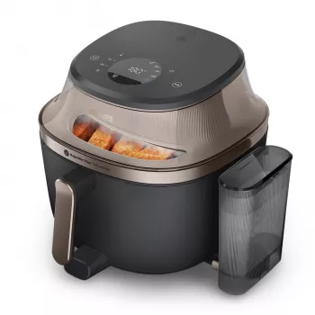 Philips 5000 series NA547/07 Φριτέζα Μεμονωμένη 7,2 L Ελεύθερη Μονάδα 2000 W Φριτέζα Θερμού Αέρα Μαύρο, Χρυσό