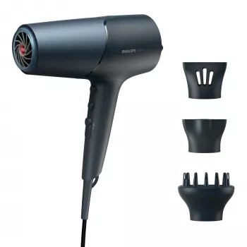 Philips 5000 series BHD512/20 Στεγνωτήρας Μαλλιών, Μπλε, Κρίκος Ανάρτησης, 2300 W, 220-240 V