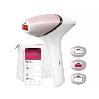 Συσκευή Αποτρίχωσης IPL Philips Lumea 9000 Series BRI955/01 — SenseIQ, Μπαταρία, Χρυσό/Λευκό, Ολόκληρο Πόδι 8,5 Λεπ.
