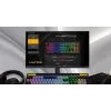 HATOR Icefall Πληκτρολόγιο Gaming USB QWERTY US-Αγγλικά Λευκό Full-Size RGB LED