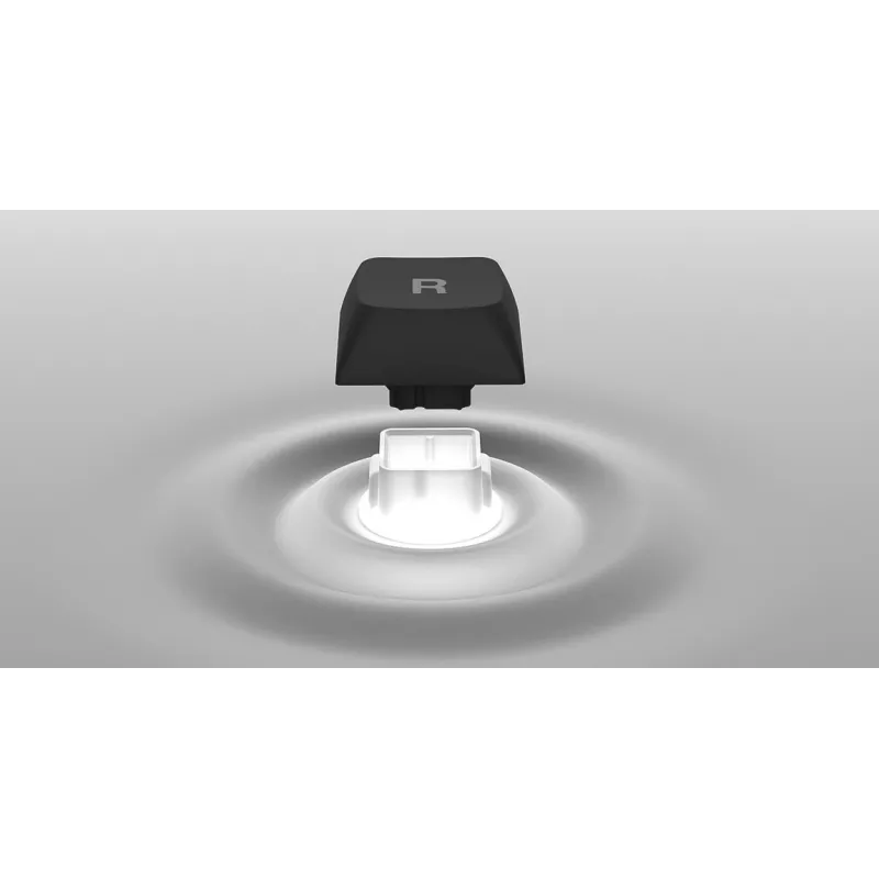 HATOR Icefall Πληκτρολόγιο Gaming USB QWERTY US-Αγγλικά Λευκό Full-Size RGB LED