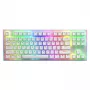 HATOR Gravity X TKL Πληκτρολόγιο Gaming USB QWERTY US English Λευκό