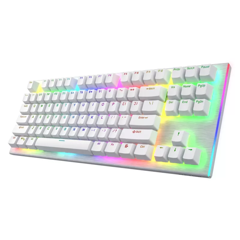 HATOR Gravity X TKL Πληκτρολόγιο Gaming USB QWERTY US English Λευκό
