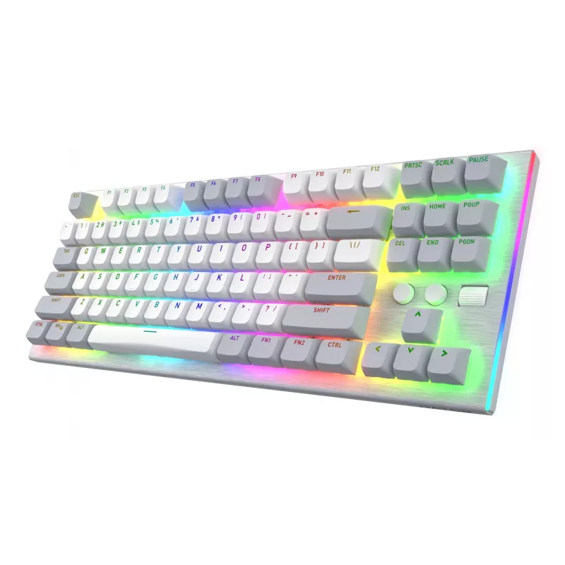 HATOR Gravity TKL Πληκτρολόγιο Gaming USB QWERTY US English Λευκό