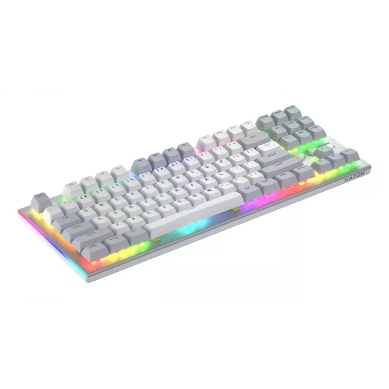 HATOR Gravity TKL Πληκτρολόγιο Gaming USB QWERTY US English Λευκό