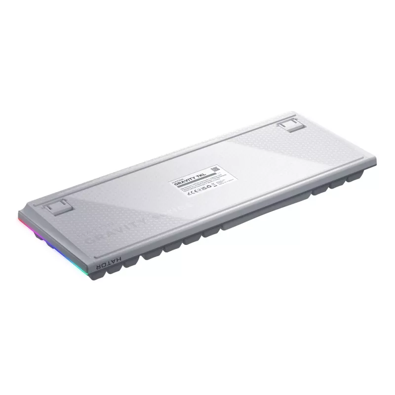 HATOR Gravity TKL Πληκτρολόγιο Gaming USB QWERTY US English Λευκό