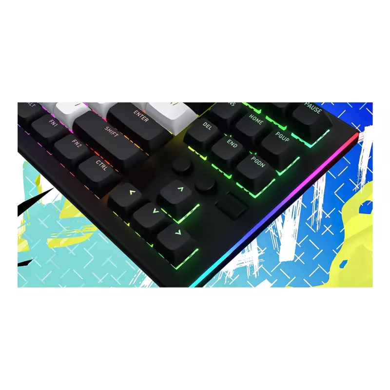 HATOR Gravity TKL Πληκτρολόγιο Gaming USB QWERTY US English Λευκό