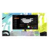 HATOR Gravity TKL Πληκτρολόγιο Gaming USB QWERTY US English Λευκό