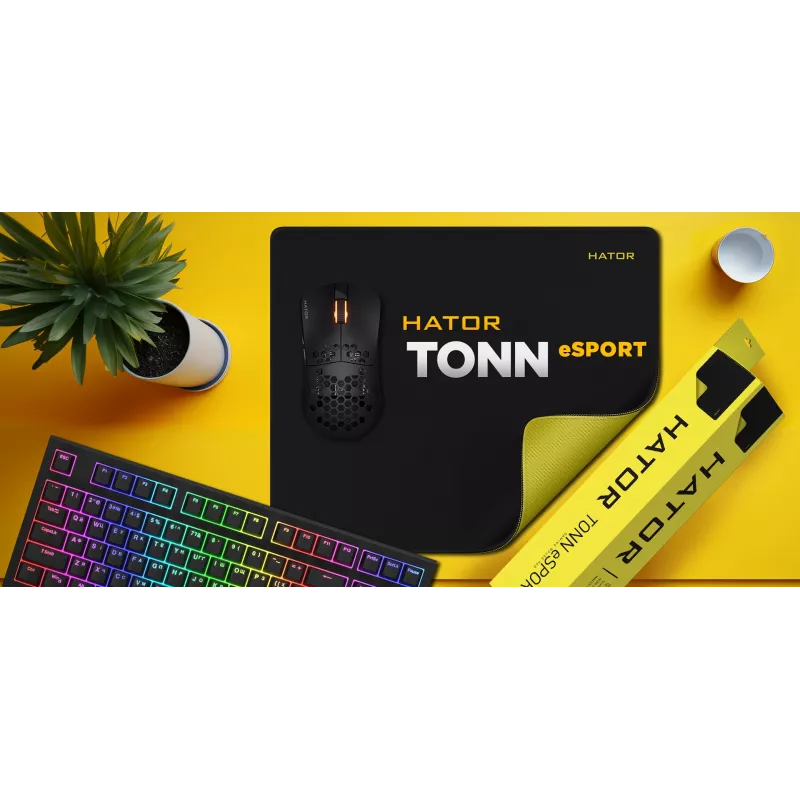 HATOR Tonn eSport Gaming Mousepad Μαύρο