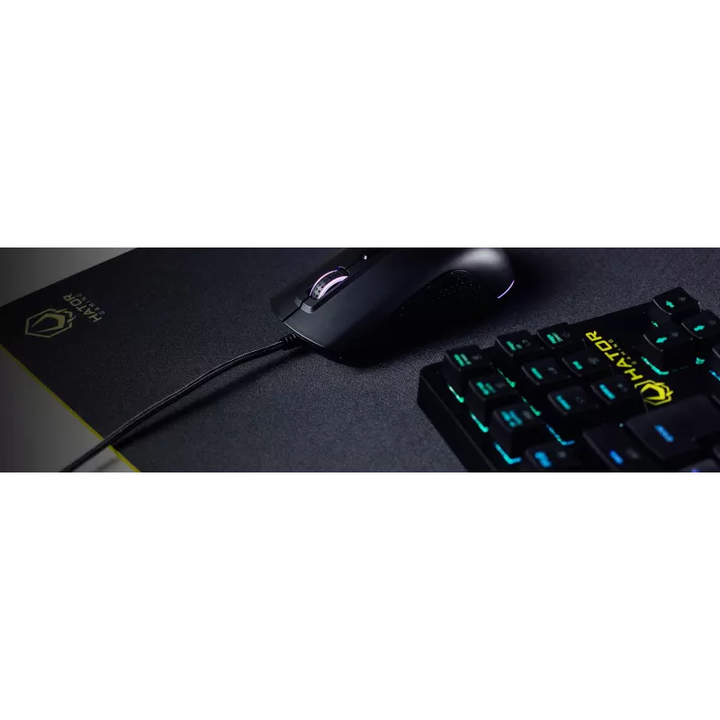 Gaming Mousepad HATOR Tonn XXL Μαύρο 900x420 mm Λάστιχο
