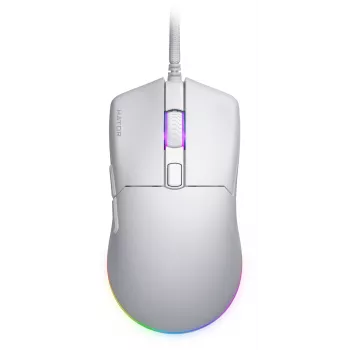 Ποντίκι HATOR Pulsar 3 Optical Κίτρινο 12000 DPI 6 Κουμπιά Λευκό