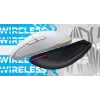 HATOR Pulsar 3 Wireless, μαύρο - Οπτικό Κίτρινο 100M Switches PixArt PMW 3311 (HTM630)