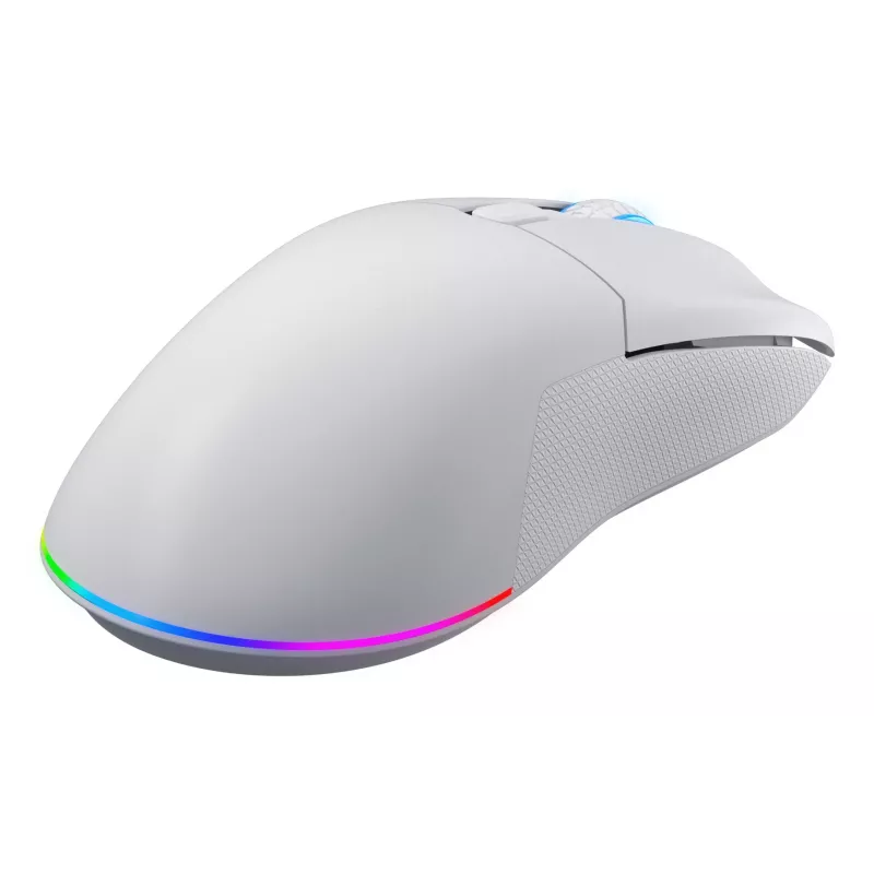 HATOR Pulsar 3 Wireless, λευκό - Οπτικό Κίτρινο 100M Switches PixArt PMW 3311 (HTM631)