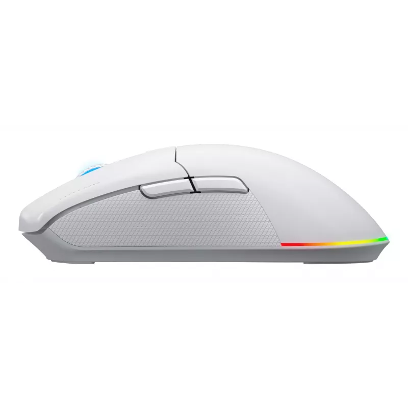 HATOR Pulsar 3 Wireless, λευκό - Οπτικό Κίτρινο 100M Switches PixArt PMW 3311 (HTM631)