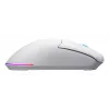 HATOR Pulsar 3 Wireless, λευκό - Οπτικό Κίτρινο 100M Switches PixArt PMW 3311 (HTM631)