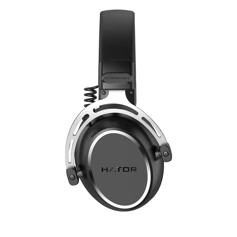 HATOR HYPERGANG 3 Hi-Res Headset ενσύρματο Headband Gaming USB Type-C / USB Type-A Μαύρο