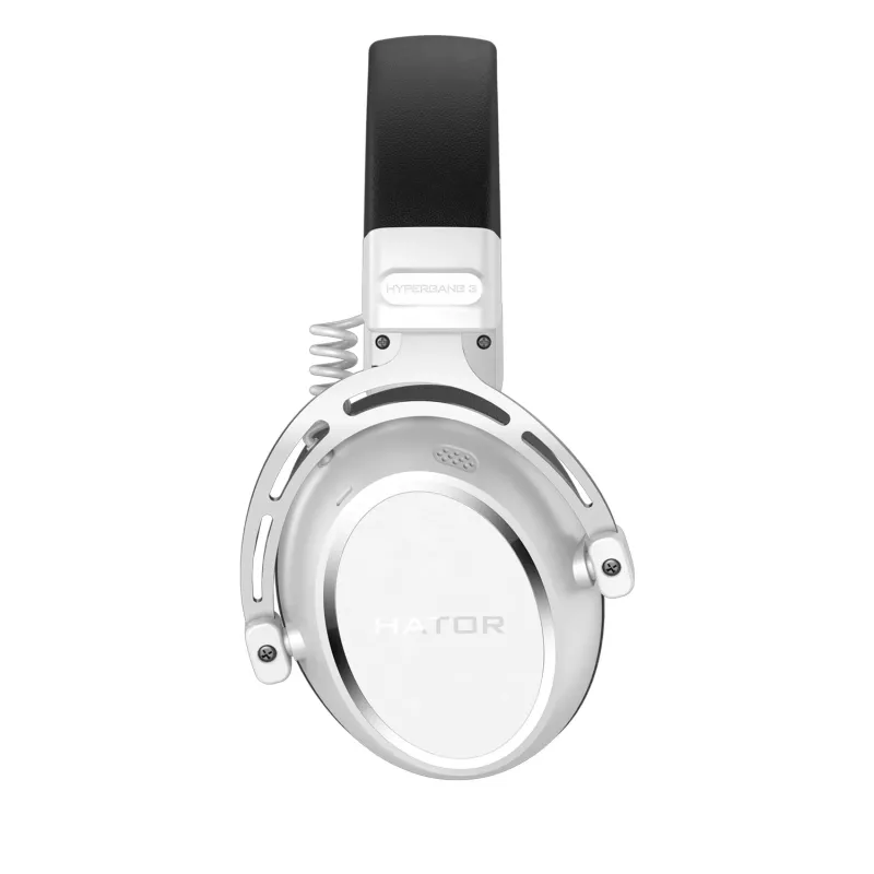 HATOR HYPERGANG 3 Hi-Res Headset Ενσύρματο Headband Gaming USB Type-C / USB Type-A Λευκό