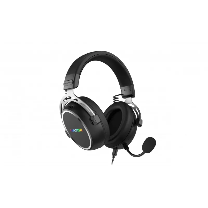 HATOR Hypergang 3 USB Headset Ενσύρματο & Ασύρματο Headband Gaming USB Type-C / USB Type-A Bluetooth Μαύρο