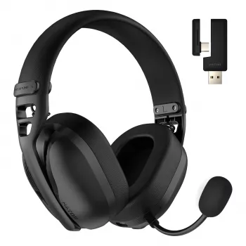 HATOR Hyperpunk 3 ασύρματο Headset Ενσύρματο & Ασύρματο Head-band Gaming USB Type-C / USB Type-A Bluetooth Μαύρο