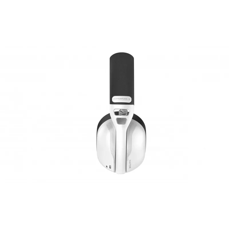 HATOR Hyperpunk 3 ασύρματο Headset Ενσύρματο & Ασύρματο Head-band Gaming USB Type-C / USB Type-A Bluetooth Λευκό