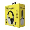 HATOR Hyperpunk 3 ασύρματο Headset Ενσύρματο & Ασύρματο Head-band Gaming USB Type-C / USB Type-A Bluetooth Λευκό