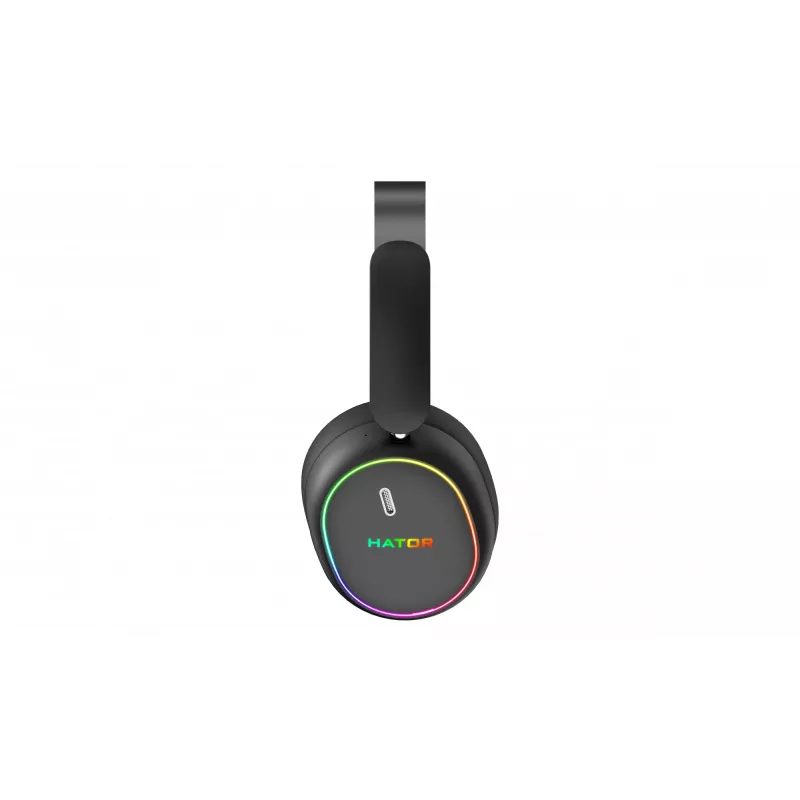 HATOR Phoenix 2 ασύρματο Headset Ενσύρματο & Ασύρματο Head-Band Gaming USB Type-C / USB Type-A Bluetooth Μαύρο
