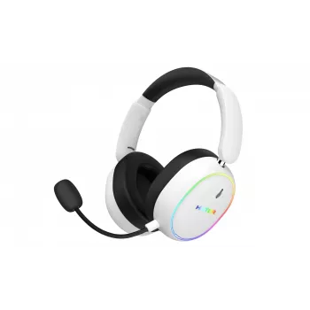 HATOR Phoenix 2 ασύρματο Headset Ενσύρματο & Ασύρματο Headband Gaming USB Type-C / USB Type-A Bluetooth Λευκό