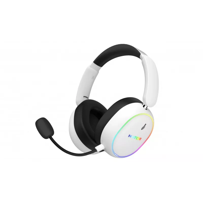 HATOR Phoenix 2 ασύρματο Headset Ενσύρματο & Ασύρματο Headband Gaming USB Type-C / USB Type-A Bluetooth Λευκό