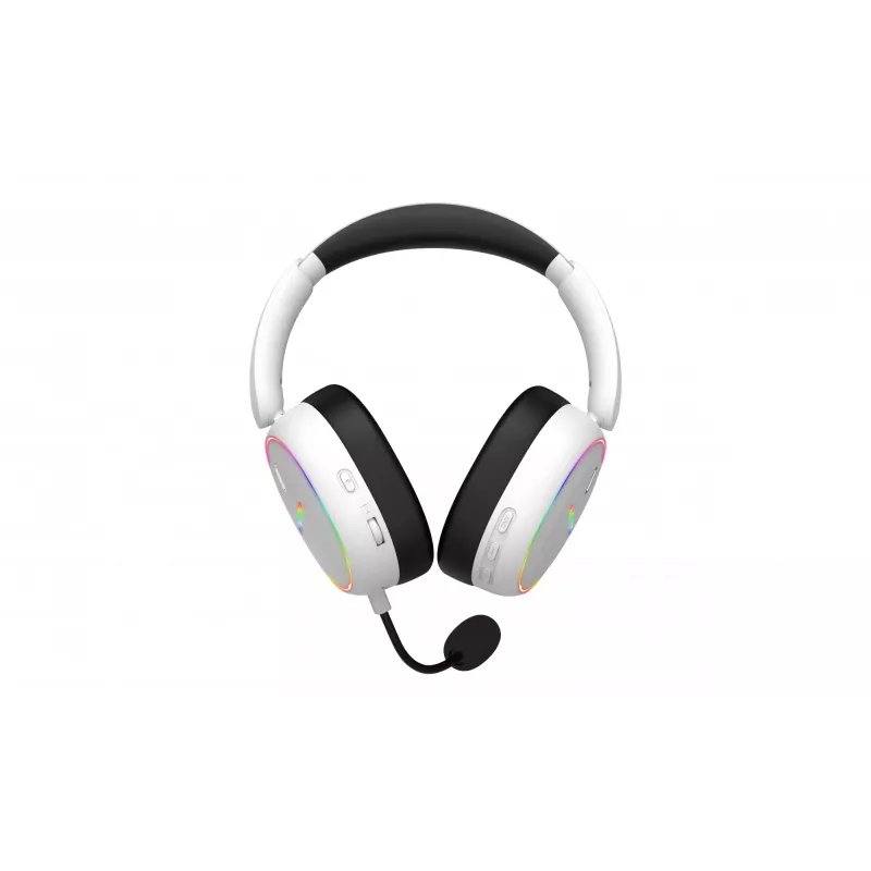 HATOR Phoenix 2 ασύρματο Headset Ενσύρματο & Ασύρματο Headband Gaming USB Type-C / USB Type-A Bluetooth Λευκό