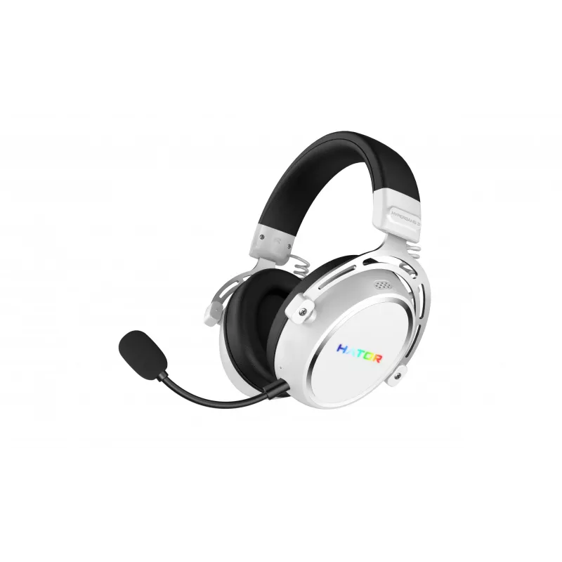 HATOR Hypergang 3 ασύρματο Headset Head-band Gaming USB Type-C / USB Type-A Bluetooth Λευκό