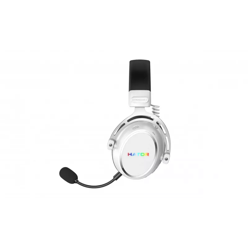 HATOR Hypergang 3 ασύρματο Headset Head-band Gaming USB Type-C / USB Type-A Bluetooth Λευκό