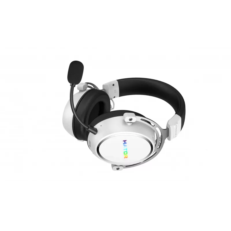 HATOR Hypergang 3 ασύρματο Headset Head-band Gaming USB Type-C / USB Type-A Bluetooth Λευκό