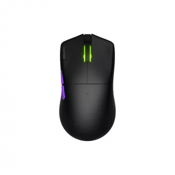 Hator Pulsar 3 ULTRA 8K+4K Ασύρματο Μαύρο Gaming Ποντίκι - Optical Yellow
